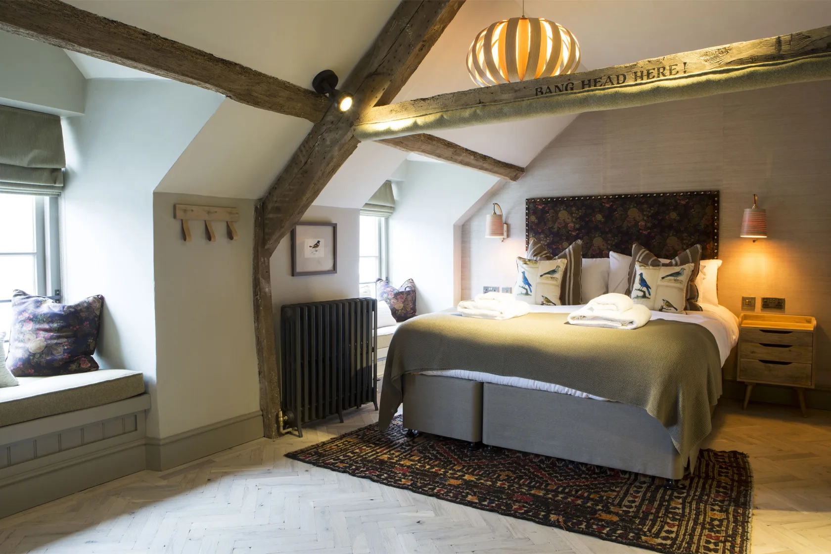An image of a room with a bed in it